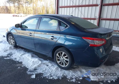 2015 Nissan Sentra Sv из США, поврежденный, VIN 3N1AB7AP9FY350229